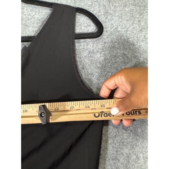 Ideology Dress Women Medium Sleeveless Slip Midi Stretch Lace Witchy Whimsigoth - Picture 3 of 6